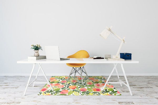 Tapis bureau Les pêches