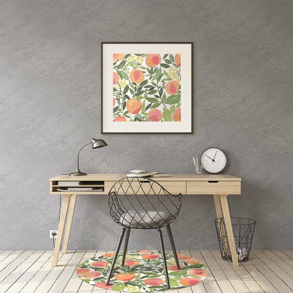 Tapis bureau Les pêches
