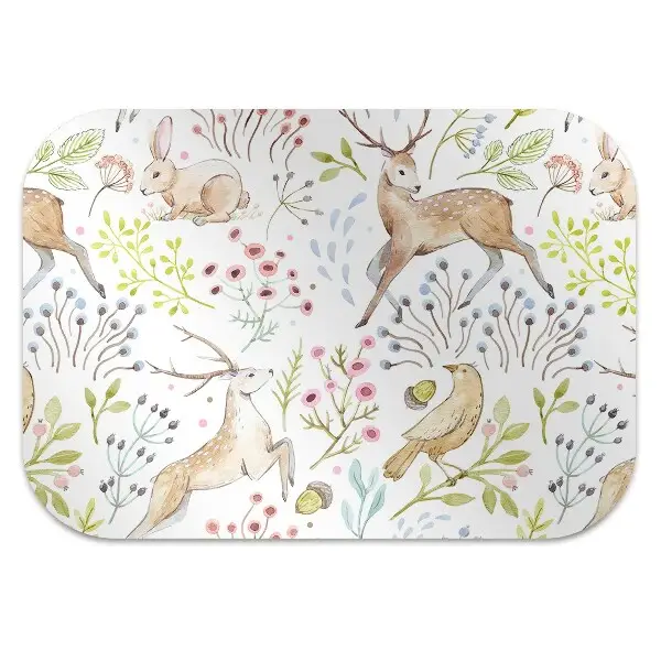 Tapis de chaise de bureau Animaux sauvages
