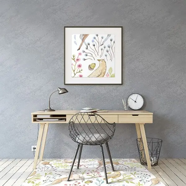 Tapis de chaise de bureau Animaux sauvages