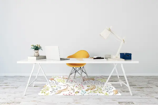 Tapis de chaise de bureau Animaux sauvages