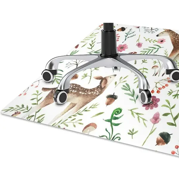 Tapis de chaise de bureau Biche