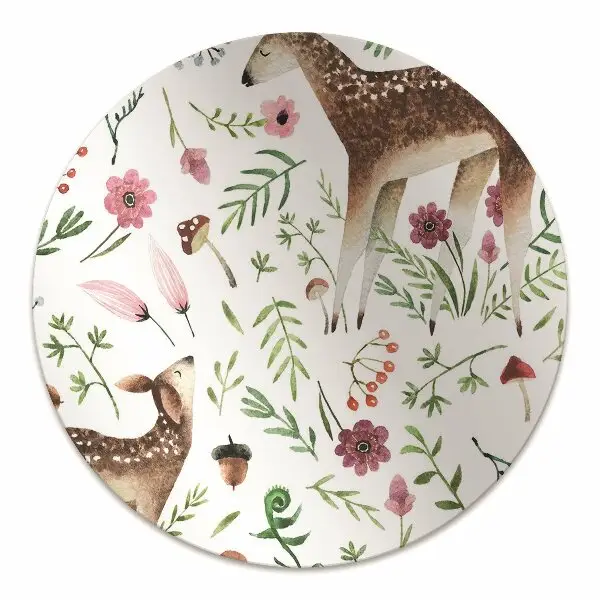 Tapis de chaise de bureau Biche