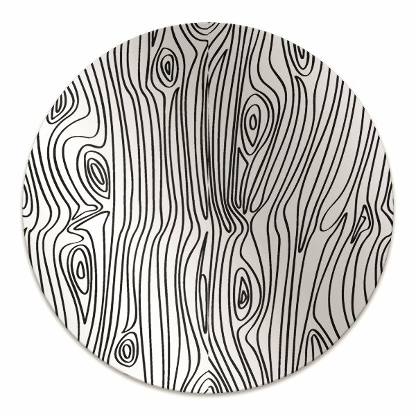 Tapis de chaise de bureau Imitation de bois