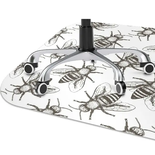 Tapis bureau Modèle d'abeille