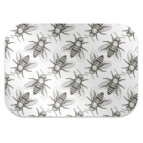 Tapis bureau Modèle d'abeille