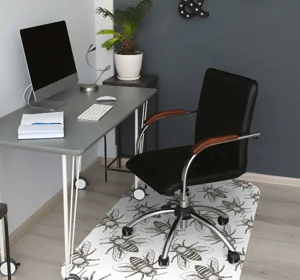 Tapis bureau Modèle d'abeille