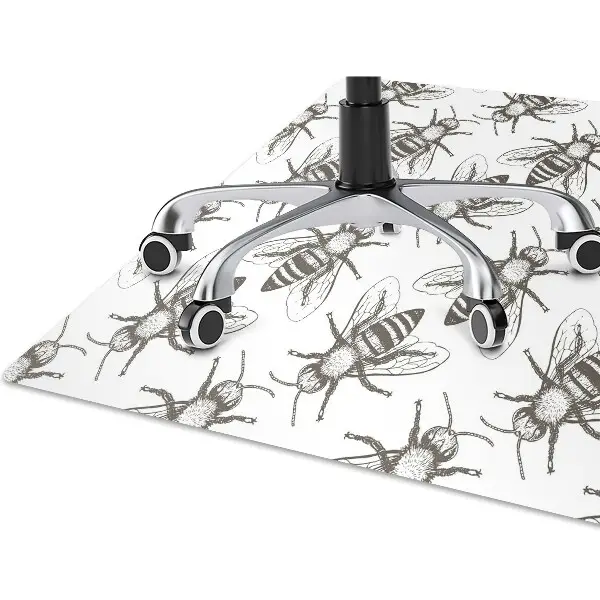 Tapis bureau Modèle d'abeille