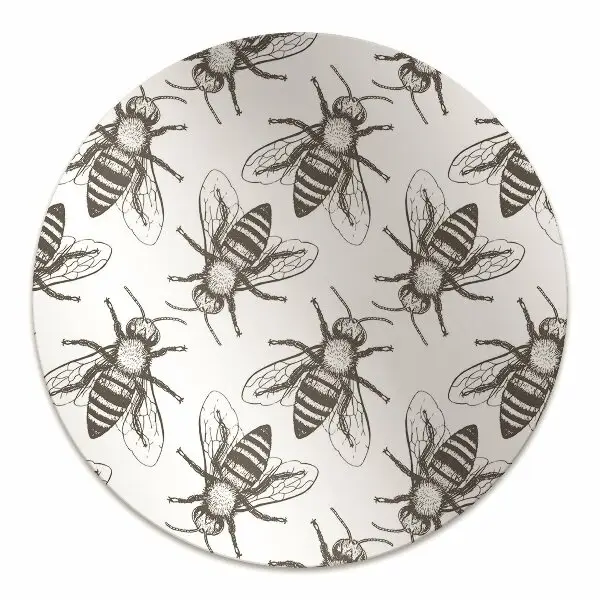 Tapis bureau Modèle d'abeille