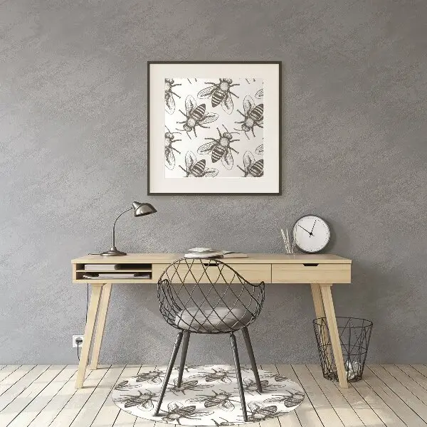 Tapis bureau Modèle d'abeille