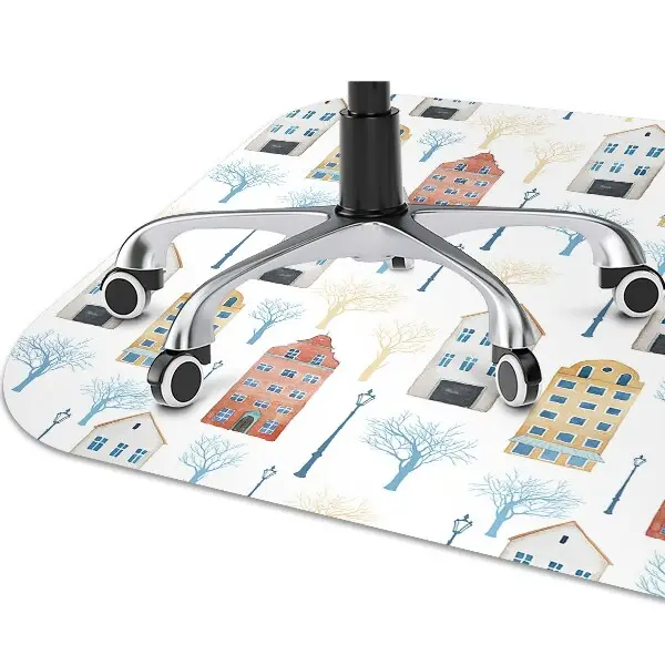 Tapis de chaise de bureau Immeubles