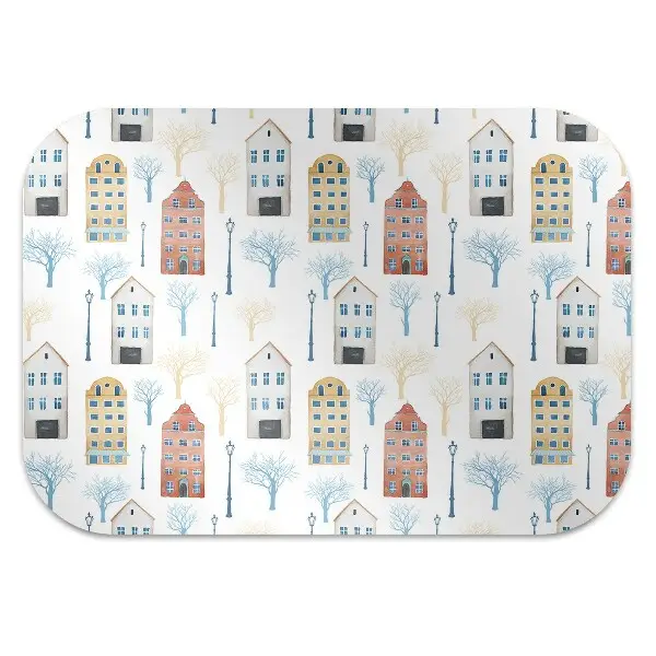 Tapis de chaise de bureau Immeubles