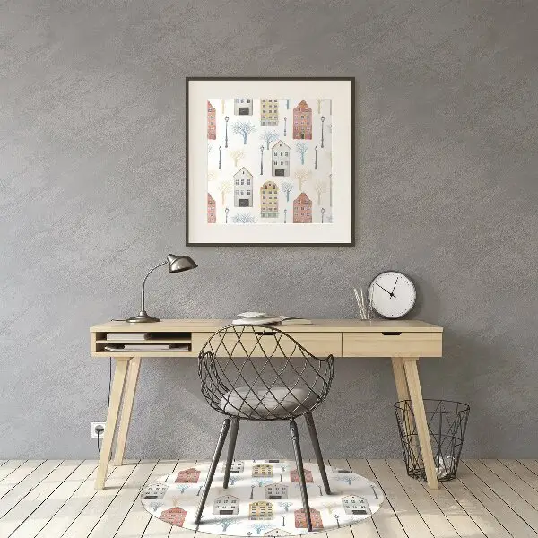 Tapis de chaise de bureau Immeubles