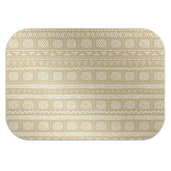 Tapis bureau Forme jaune