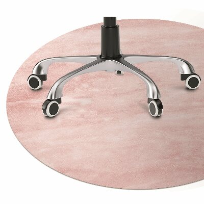 Tapis de chaise de bureau Texture rose