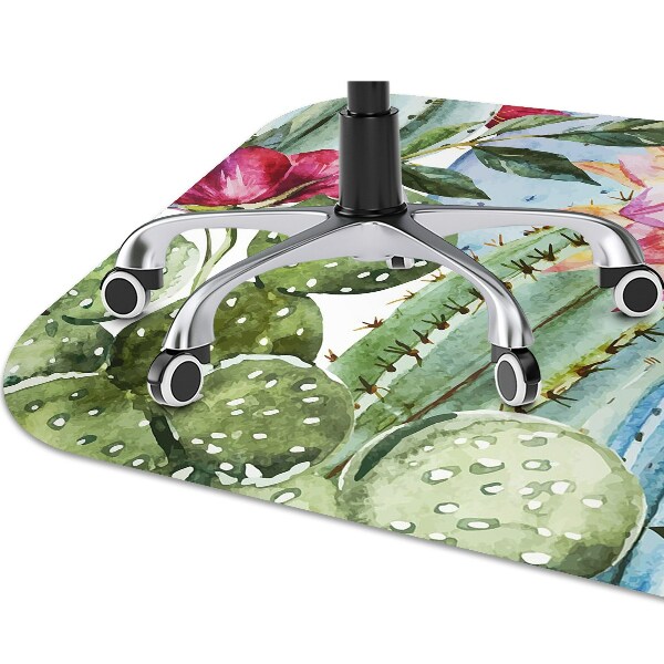 Tapis protège sol Cactus colorés