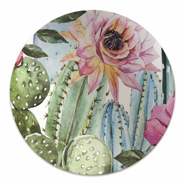Tapis protège sol Cactus colorés