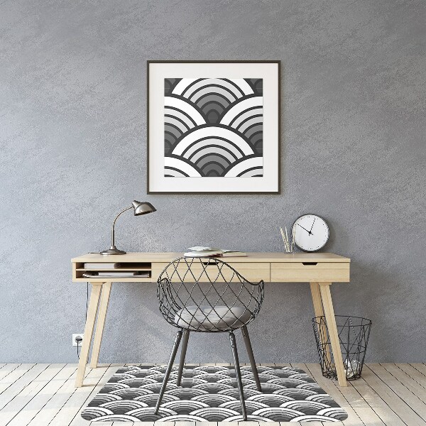 Tapis fauteuil bureau do biura Ombre pétoncle