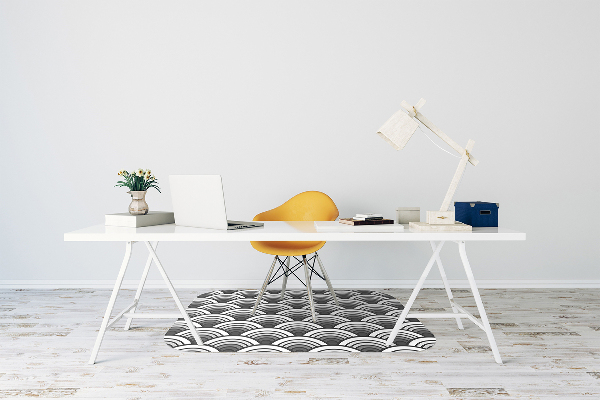 Tapis fauteuil bureau do biura Ombre pétoncle