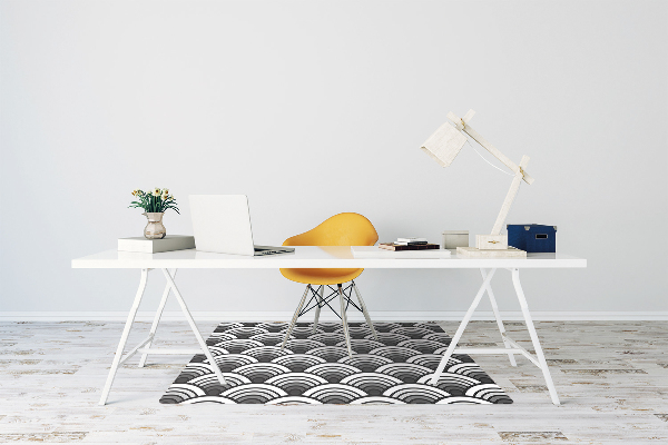 Tapis fauteuil bureau do biura Ombre pétoncle
