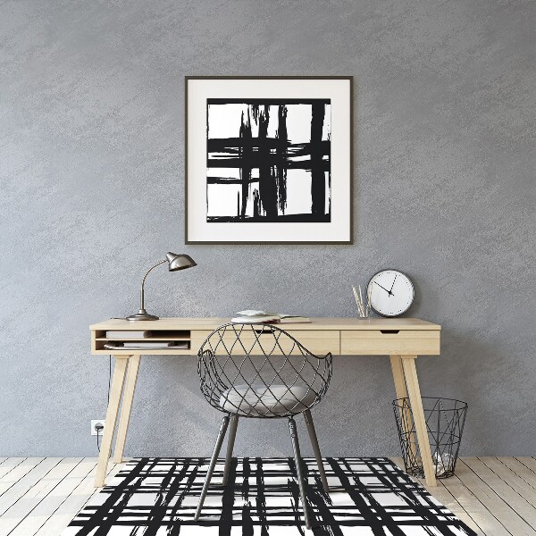 Tapis de chaise Motif plaid