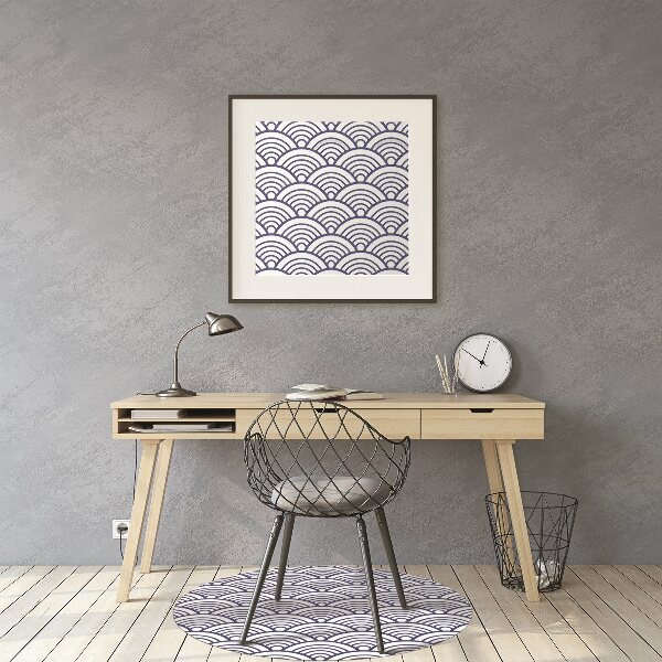 Tapis bureau Coquille