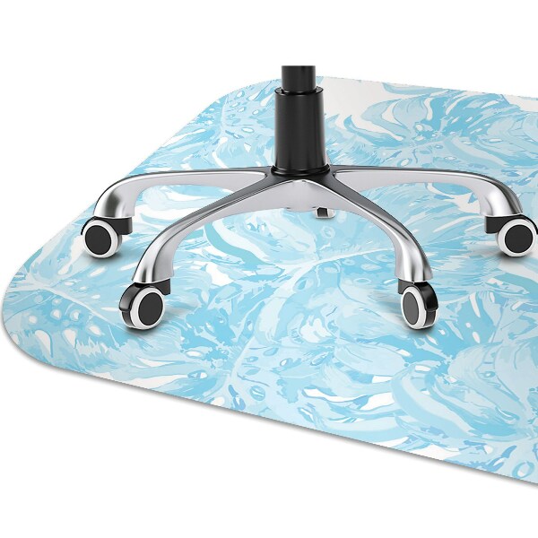 Tapis pour chaise de bureau Feuilles de palmier