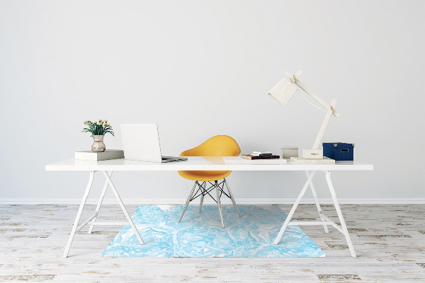 Tapis pour chaise de bureau Feuilles de palmier