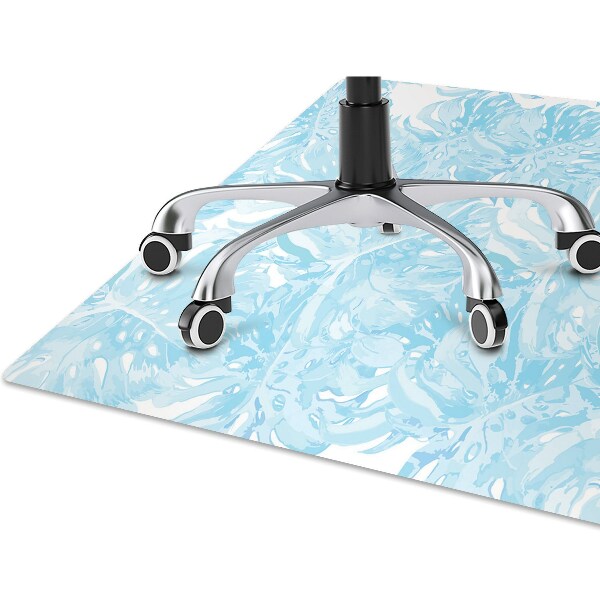 Tapis pour chaise de bureau Feuilles de palmier