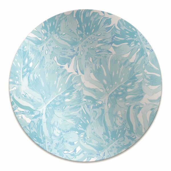 Tapis pour chaise de bureau Feuilles de palmier