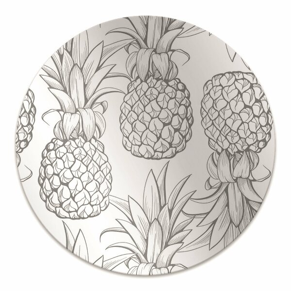Tapis pour chaise de bureau Motif dans les ananas