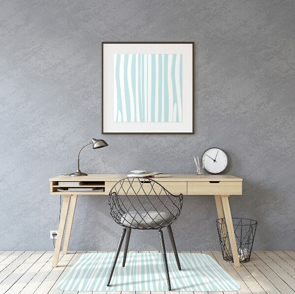 Tapis pour chaise de bureau Modèle de zèbre