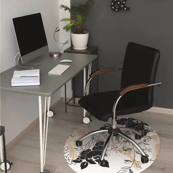 Tapis bureau Oiseaux d'or