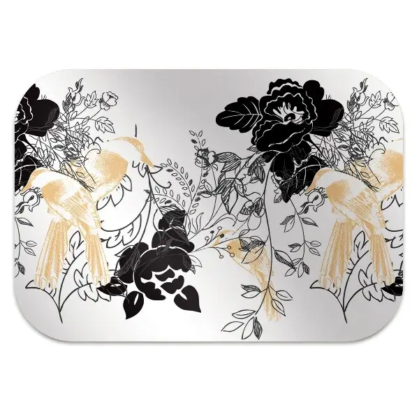 Tapis bureau Oiseaux d'or