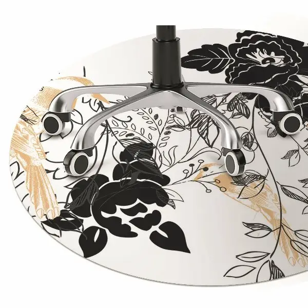 Tapis bureau Oiseaux d'or