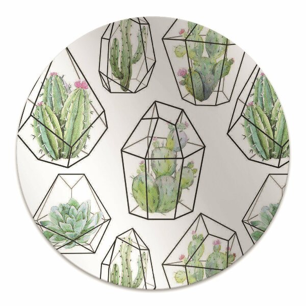 Tapis fauteuil bureau do biura Cactus en solides