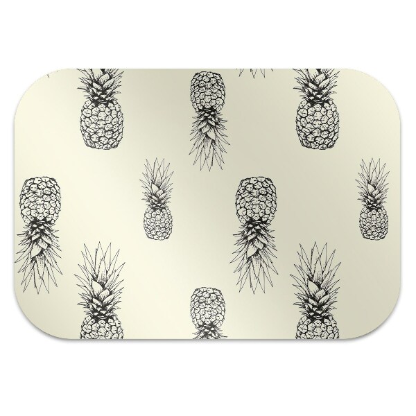 Tapis de chaise Motif d'ananas