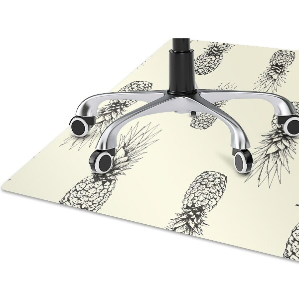 Tapis de chaise Motif d'ananas