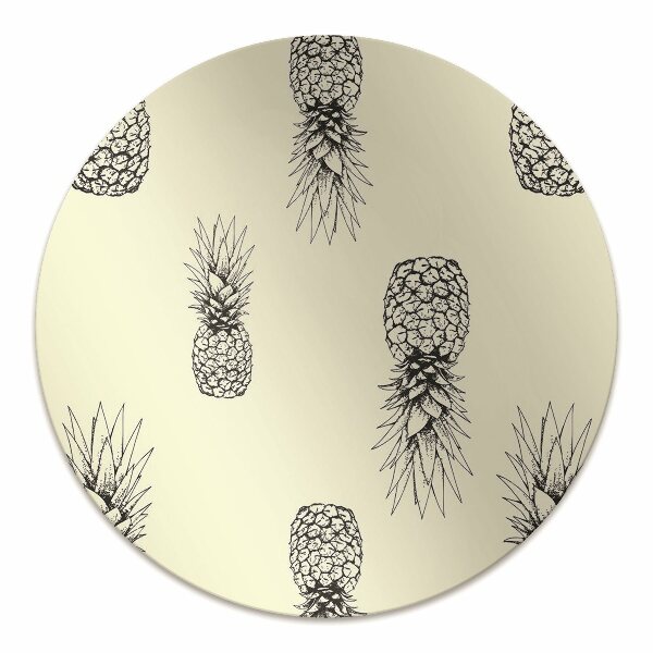 Tapis de chaise Motif d'ananas