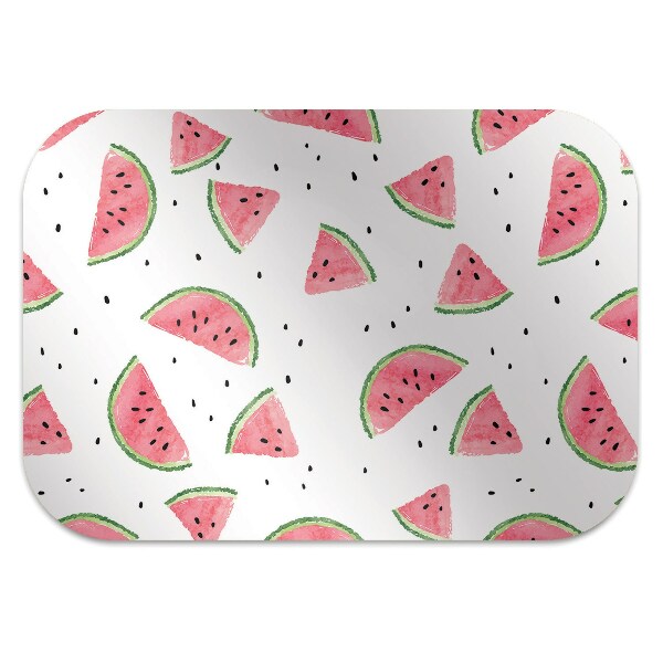 Tapis de chaise de bureau Melon de melon de pluie
