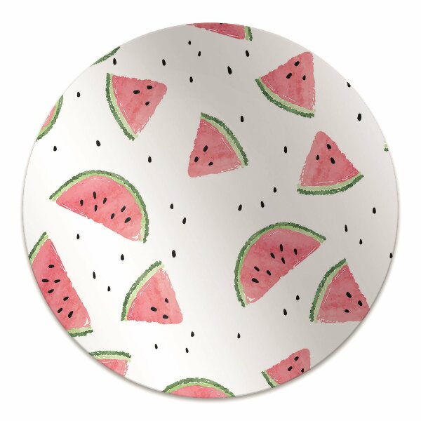 Tapis de chaise de bureau Melon de melon de pluie