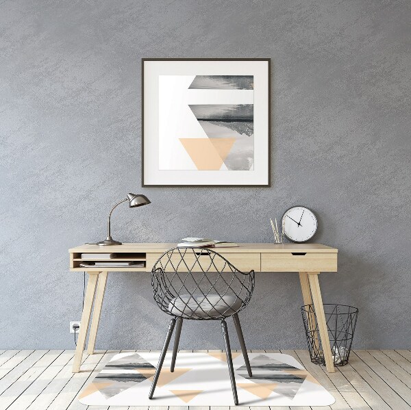 Tapis fauteuil bureau do biura Paysage du lac