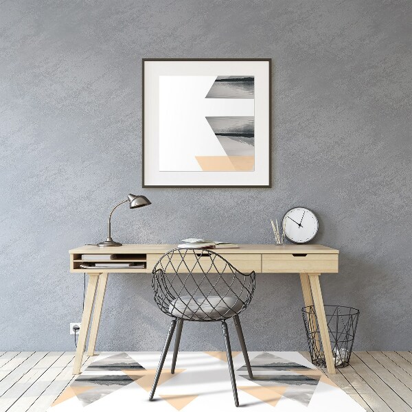 Tapis fauteuil bureau do biura Paysage du lac