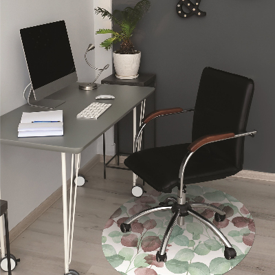 Tapis bureau Motif floral