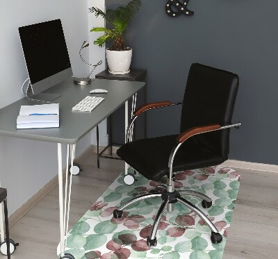 Tapis bureau Motif floral