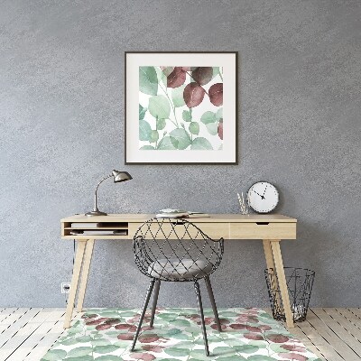 Tapis bureau Motif floral