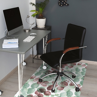 Tapis bureau Motif floral