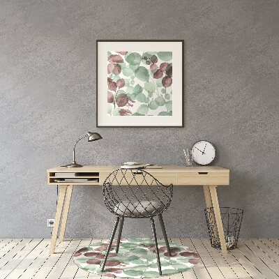 Tapis bureau Motif floral