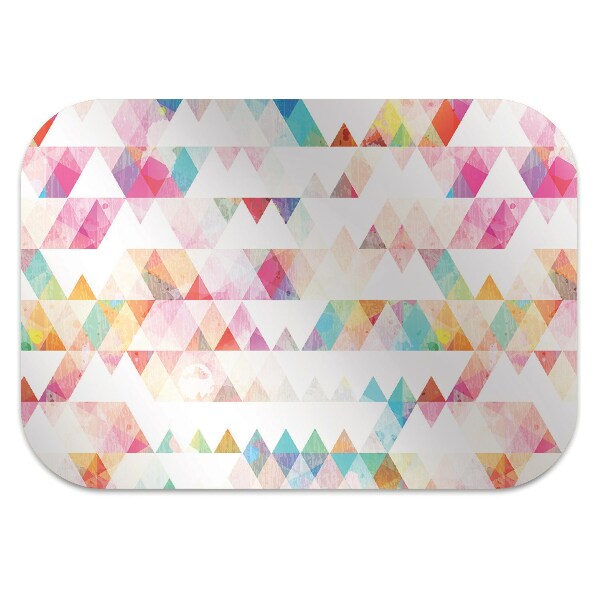 Tapis pour chaise de bureau Trio de la géométrie