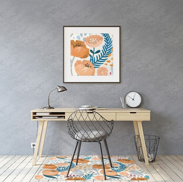 Tapis bureau Peint maki